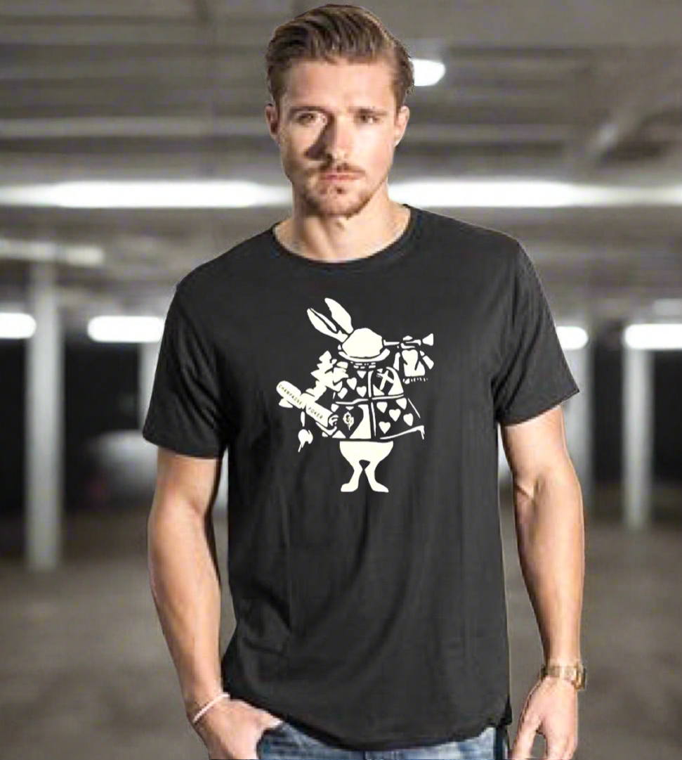 Black Stencil Tee