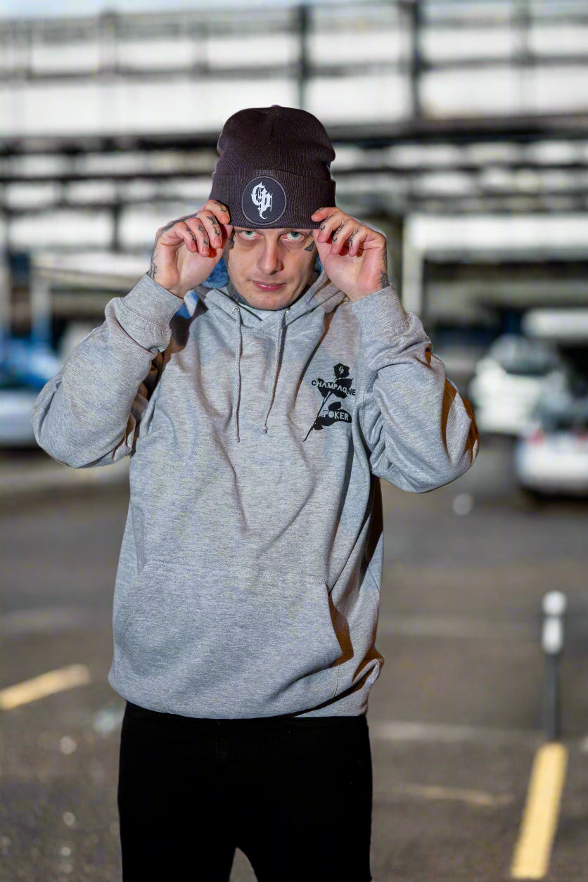 Graphite reflective beanie
